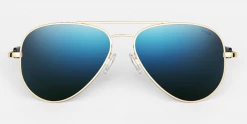 FlightSunglasses Randolph Concorde Single Vision Prescription Sunglasses -Cobalt & Atlantic Blue Popular