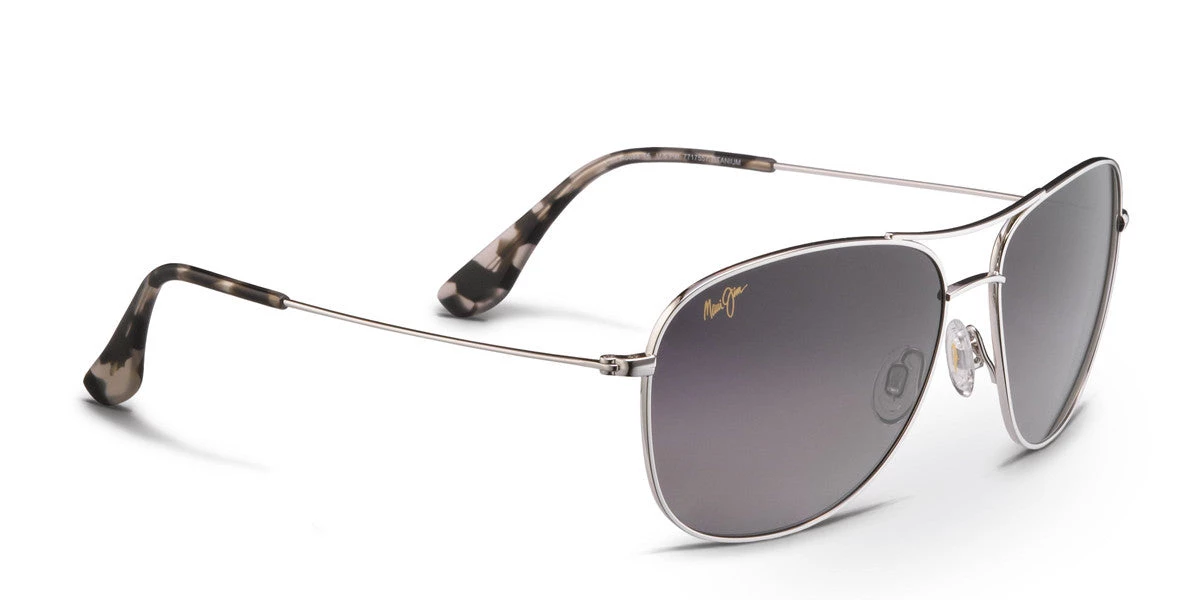 FlightSunglasses Maui Jim CLIFF HOUSE 247 Sunglasses<span>- Silver With Polarized Neutral Grey Lens</span> 3 FlightSunglasses Maui Jim CLIFF HOUSE 247 Sunglasses- Silver With Polarized Neutral Grey Lens