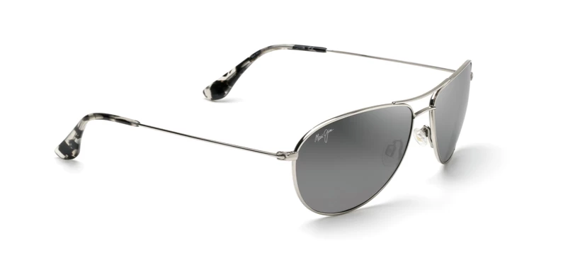 FlightSunglasses Maui Jim Sea House 772 Sunglasses<span>- Silver With Polarized Neutral Grey Lens</span> 3 FlightSunglasses Maui Jim Sea House 772 Sunglasses- Silver With Polarized Neutral Grey Lens