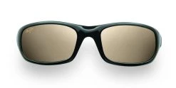 FlightSunglasses Maui Jim Stingray 103 Sunglasses- Gloss Black With Polarized HCL® Bronze Lens Sport