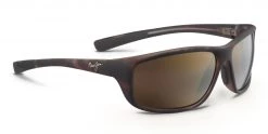 FlightSunglasses Sport Maui Jim Spartan Reef 278 Sunglasses- Matte Tortoise Rubber With Polarized HCL Bronze Lens