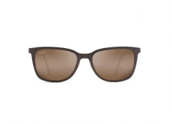 FlightSunglasses Maui Jim Naupaka 775 Sunglasses- Satin Chocolate With HCL Bronze Lens