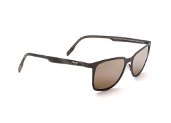 FlightSunglasses Maui Jim Naupaka 775 Sunglasses- Satin Chocolate With HCL Bronze Lens