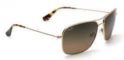 FlightSunglasses Maui Jim Breezeway 773 Sunglasses- Gold With Polarized HCL Bronze Lens Pilot & Driver