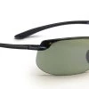 FlightSunglasses Maui Jim Banyans 412 Sunglasses- Gloss Black With Polarized Maui HT Lens Sport