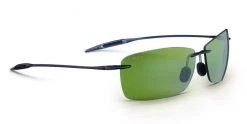 FlightSunglasses Maui Jim Lighthouse 423 Sunglasses- Trans Smoke Grey With Polarized Maui HT Lens Sport