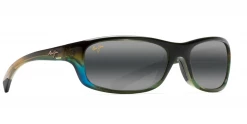 FlightSunglasses Maui Jim Kipahulu 279 Sunglasses- Mahi Mahi With Polarized Neutral Grey, Blue Hawaii, HCL Bronze Lenses