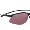 FlightSunglasses Sport Serengeti Maestrale 8449 - Satin Black, Polarized Sedona, Photochromic Lenses