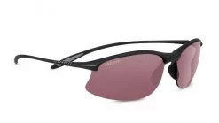 FlightSunglasses Sport Serengeti Maestrale 8449 - Satin Black, Polarized Sedona, Photochromic Lenses
