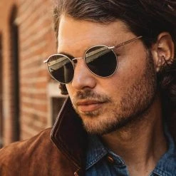 FlightSunglasses Randolph P3 Progressive Prescription Sunglasses Wayfarer & Square