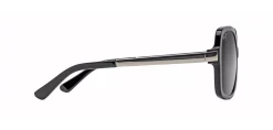 FlightSunglasses Maui Jim Melika 760 Sunglasses<span>- Black Gloss With Silver Temples, Grey Lens</span> 7 FlightSunglasses Maui Jim Melika 760 Sunglasses- Black Gloss With Silver Temples, Grey Lens