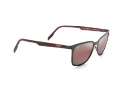 FlightSunglasses Maui Jim Naupaka 775 Sunglasses- Dark Gunmetal With Maui Rose Lens