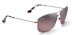 FlightSunglasses Classic Aviators Maui Jim Breezeway 773 Sunglasses- Rose Gold With Polarized Maui Rose Lens