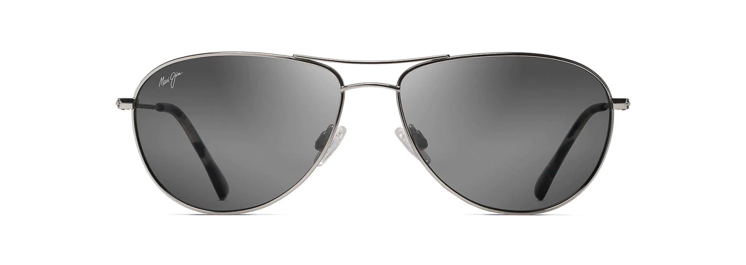 FlightSunglasses Maui Jim Sea House 772 Sunglasses<span>- Silver With Polarized Neutral Grey Lens</span> 5 FlightSunglasses Maui Jim Sea House 772 Sunglasses- Silver With Polarized Neutral Grey Lens