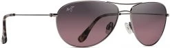 FlightSunglasses Maui Jim Sea House 772 Sunglasses- Rose Gold With Polarized Maui Rose Lens Pilot & Driver