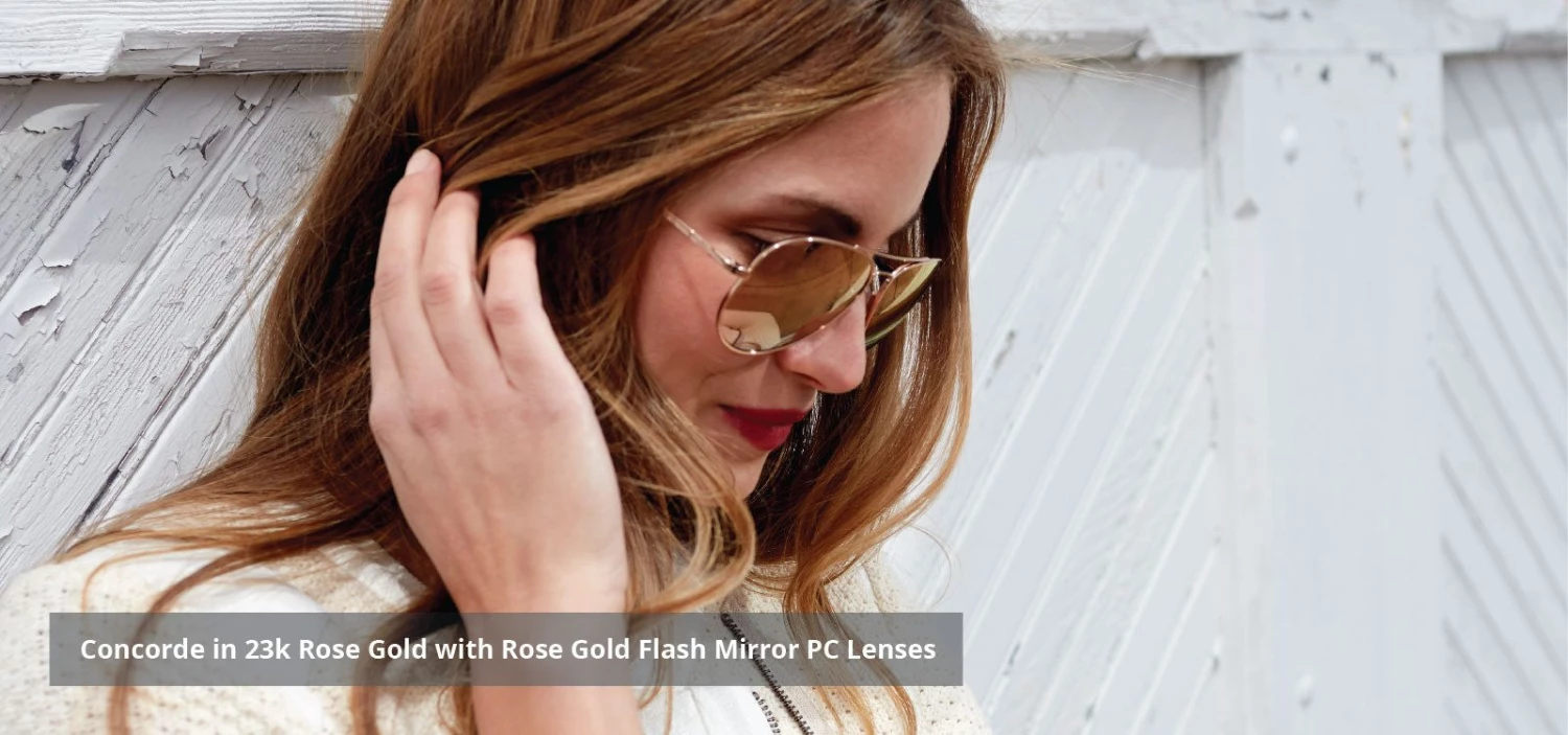 FlightSunglasses Randolph Concorde Sunglasses<span>- Matte Chrome, Blue Sky Flash Mirror PC Lenses</span> 8 FlightSunglasses Randolph Concorde Sunglasses- Matte Chrome, Blue Sky Flash Mirror PC Lenses