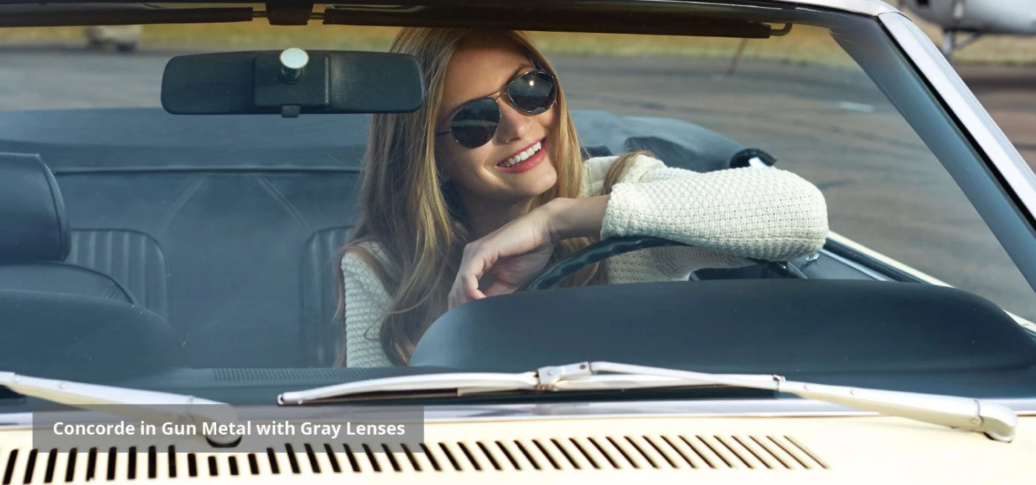 FlightSunglasses Randolph Concorde Sunglasses<span>- Matte Chrome, Blue Sky Flash Mirror PC Lenses</span> 11 FlightSunglasses Randolph Concorde Sunglasses- Matte Chrome, Blue Sky Flash Mirror PC Lenses